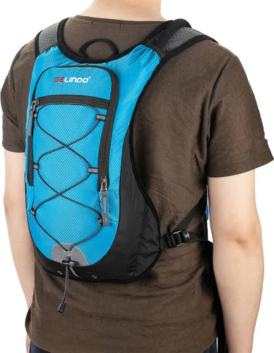 Miniatura 6 de Mochila de hidratación Mochila de agua para correr con vejiga de hidratación de 2L, paquetes de chaleco de hidratación de ciclismo aislado