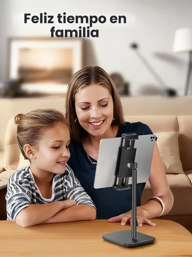 Miniatura 7 de tounee Soporte para tableta de altura ajustable, soporte máximo de 3.5 libras, hasta 18 pulgadas de alto, soporte para monitores portátiles delgado