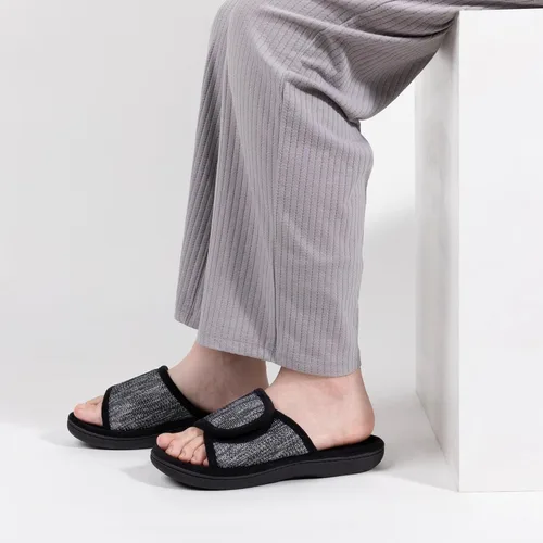 Miniatura 2 de RockDove Pantuflas de espuma viscoelástica ajustables para mujer