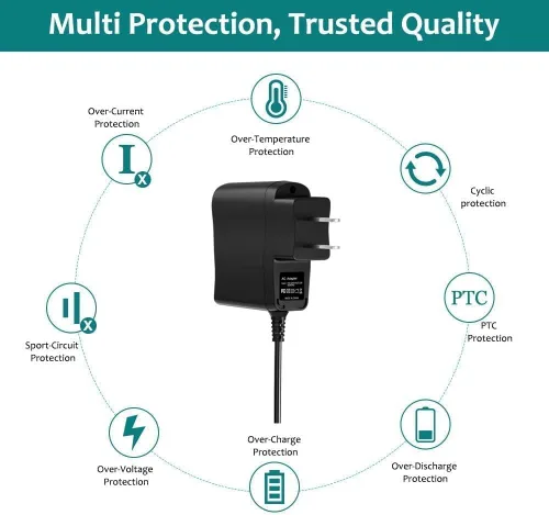Miniatura 2 de Adaptador de cargador de corriente CA/CC 1A + cable USB compatible con cámara Nikon Coolpix P900 s AW130 s