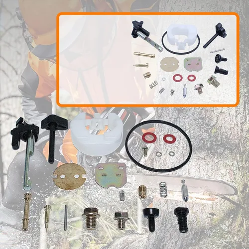 Miniatura 6 de Reparación de reconstrucción de carburador Carb Carby para Honda GX390 13HP GX 390 piezas de recortadores, kit de reparación de reconstrucción