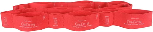 Miniatura 2 de CanDo Banda de resistencia de ejercicio de 6 pies con bucles de mano/pie para entrenamientos totales del cuerpo, entrenamiento, rehabilitación