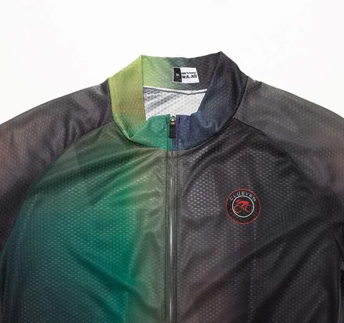 Miniatura 4 de Weimostar Hombre Ciclismo Jersey Manga Corta Bicicleta Ropa Multicolor Diamante
