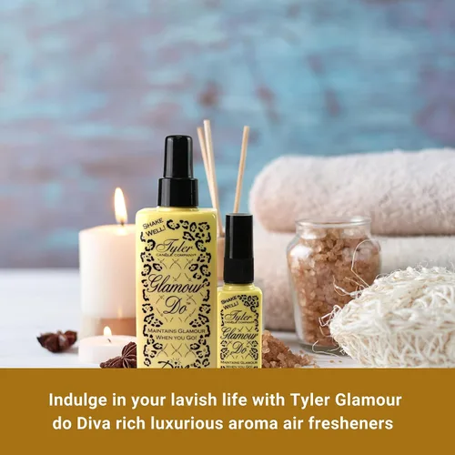 Miniatura 6 de Tyler Diva Glamour Do - Ambientador en aerosol – Eliminador de olores para olores de caca y baño – Eliminador de olores para olores fuertes