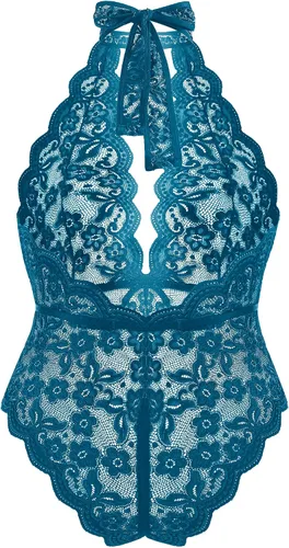 Miniatura 2 de Avidlove Plus Size Lingerie for Women Lace Bodysuit Halter Teddy Babydoll Nightgown 16-24 Plus