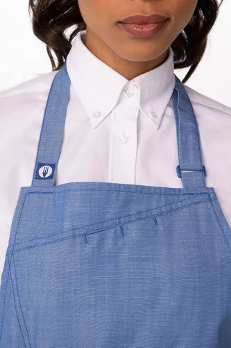 Miniatura 7 de Chef Works Unisex Medford Short Bib Apron