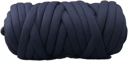 Miniatura 7 de Estambre de algodón súper grueso para tejer mantas a mano Rosa claro