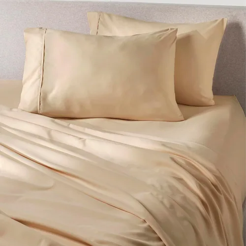 Miniatura 26 de PeachSkinSheets Juego de sábanas de berenjena, nivel de suavidad de 1500 hilos, sábanas refrescantes extra suaves para personas que duermen