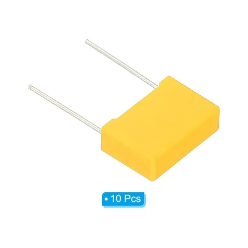 Miniatura 3 de PATIKIL Condensadores de seguridad, paquete de 10 unidades de 0.33uF AC 310V 0.591 in Pin Pitch 0.709x0.472x0.236 in polipropileno Film Capacitor