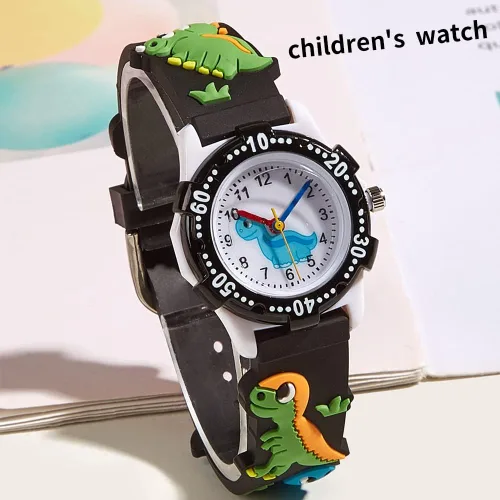 Miniatura 6 de Child's love Relojes para niños, relojes de dibujos animados 3D para uso diario, relojes impermeables para niños, regalos para niños de 3 a 12 años