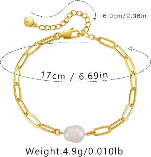 Miniatura 71 de Delicadas pulseras de oro para mujer, chapado en oro 18, ajustable, mal de ojo, mariposa, cuentas, perla, corazón, turquesa, hecha a mano para mujer
