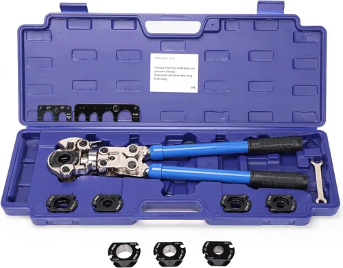 Miniatura 12 de iCrimp Herramienta de presión para tubo de cobre 1/4"-7/8" para líneas de refrigerante HVAC/R, conexión de ajuste hermético sin soldadura con anillo