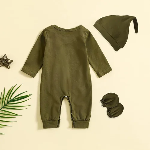 Miniatura 7 de MINKIDFASHION Mameluco de una sola pieza para bebés recién nacidos