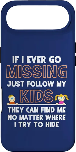 Miniatura 27 de If I Ever Go Missing Follow My Kids Funny Parenting Case for iPhone 17
