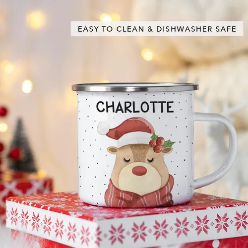 Miniatura 5 de Andaz Press Taza de café personalizada de acero inoxidable de 11 onzas, regalo de broma, oso de acuarela, 1 paquete, ideas personalizadas de taza