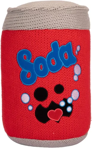 Jumbo Fizzles – Peluche de ganchillo acogedor de 10 pulgadas – Juguete de peluche suave digno de abrazo para coleccionistas – personaje de lata de