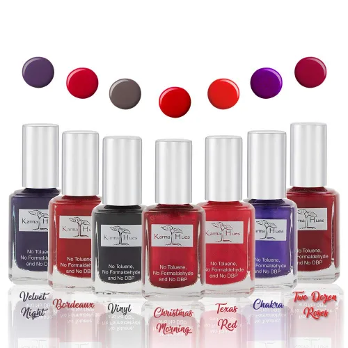 Miniatura 4 de Karma - Paquete especial de esmalte de uñas, juego de base de esmalte de uñas, arte de uñas no tóxico, pintura de uñas vegana y libre de crueldad