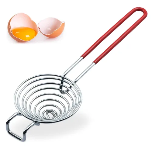 Separador de huevos para huevos crudos, separador de yema de huevo, dispositivo de cocina, removedor de yema de acero inoxidable para huevos crudos