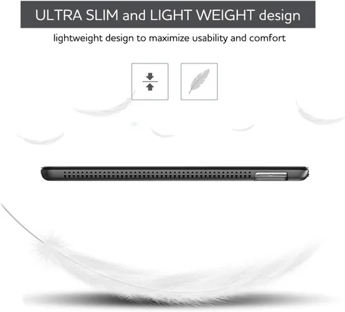 Miniatura 4 de SURITCH para iPad de 9ª/8ª/7ª generación, Funda iPad 10.2, [Protector de Pantalla Integrado] [Soporte para Lápiz] Funda de Cuero Ligera Cubierta