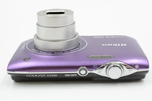 Miniatura 5 de Nikon Coolpix S3100 14 MP cámara digital con lente de zoom óptico de gran angular NIKKOR de 5x y LCD de 2.7 pulgadas (Morado) (modelo antiguo)