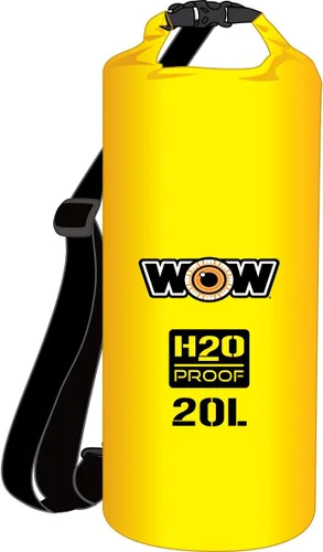 Miniatura 2 de WOW Sports Bolsa seca H2O Proof - Azul - 40 L - Roll-Top Impermeable - Para canotaje, kayak y pesca