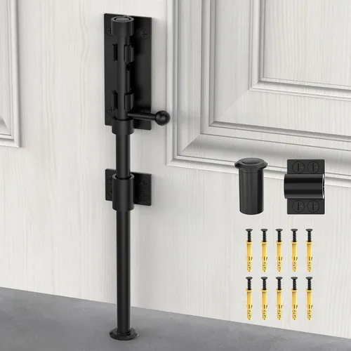 Miniatura 8 de Pestillo de Cerrojo de Barril, Cerradura de Puerta con Perno Deslizante, Herrajes para Cerraduras de Puerta con Pestillo, 7.7 Pulgadas, Resistente
