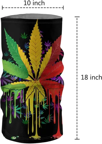 Miniatura 5 de UNISEXCAPAA Unisex reutilizable pasamontañas sin costuras cuello polaina bandanas máscara cara diadema