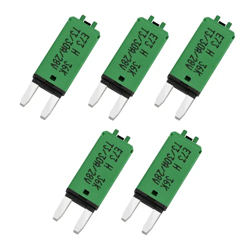 GLOSO Mini disyuntores ATM Restablecimiento manual 30 Amp (T3) - Paquete de 5 (30A) E73
