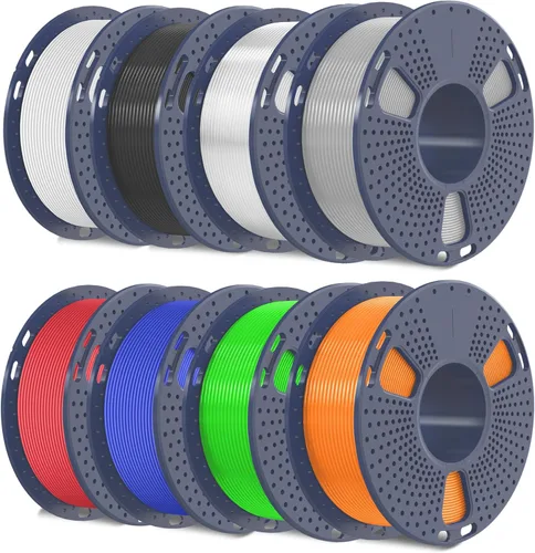 Miniatura 26 de SUNLU TPU - Filamento para impresora 3D de 1.75mm, filamento TPU de alta velocidad 95A, filamento 3D flexible de 1KG para impresión rápida, 35.27 oz