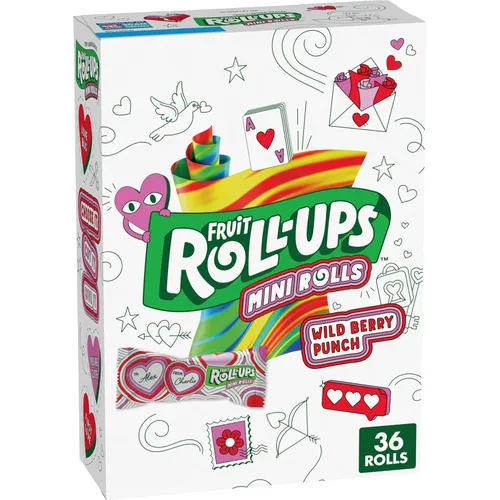 Miniatura 14 de Betty Crocker Rollo de frutas, Blastin' Berry Hot Colors, 0.5 onzas, 96