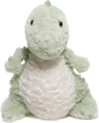 Miniatura 8 de Animal de peluche de dinosaurio de la colección Bearington, peluche de dinosaurio triceratops suave y lindo azul para bebés, niños, niñas y niños