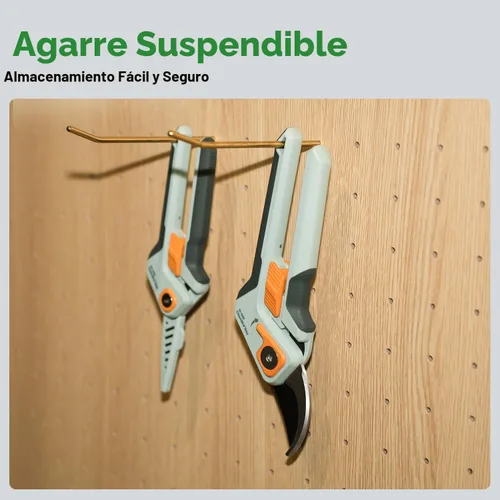 Miniatura 9 de PrunePro Tijeras de Podar para Jardinería Podadora Manual Profesional de Bypass Hasta 1 Pulgada de Capacidad de Corte Hoja de Acero Inoxidable