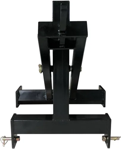 Miniatura 5 de Titan Attachments Elevador de tijera de 3 puntos para tractores de categoría 1, elevación de manipulación de materiales para elevar, bajar