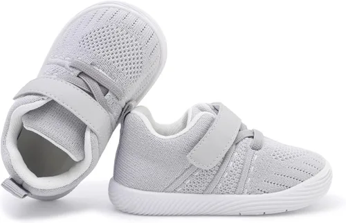Zapatos de bebé para niño y niña, zapatos para caminar sin cordones para bebés, zapatos para primeros pasos, 6, 9, 12, 15, 18, 24 meses