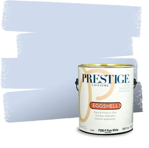 Miniatura 805 de Pintura Exterior + imprimación PRESTIGE, todo-en-uno, 1 galón, acabado mate, color comparable al Valspar* Royal Gray* VS151-Gris real