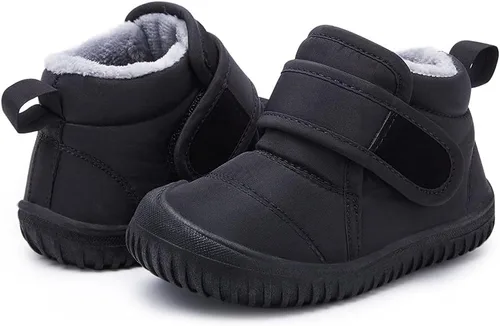 Miniatura 3 de BMCiTYBM - Botas de nieve de invierno para niños y niñas (piel sintética)
