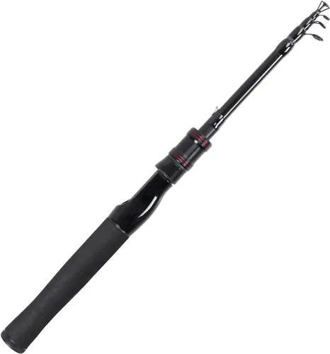 Miniatura 5 de Telescopic Fishing Rod, Collapsible Fishing Rod Portable Spinning Pole for Saltwater and Freshwater, Carbon Fiber Lightweight and Compact Design