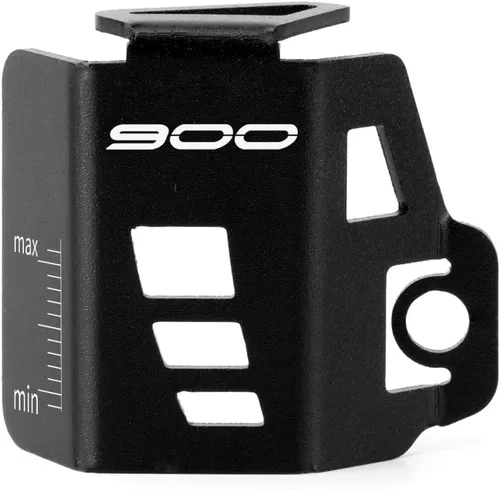 Cubierta protectora para bomba de depósito de líquido de freno trasero para motocicleta compatible con Kawasaki Z900 2017-2023 | Protectores de Negro