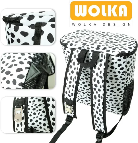 Miniatura 4 de Mochila Enfriadora Wolka 30 Latas, Mochilas Enfriadoras Aisladas A Prueba De Fugas Portátiles, Bolsa Enfriadora De Lado Suave Impermeable Para Perro