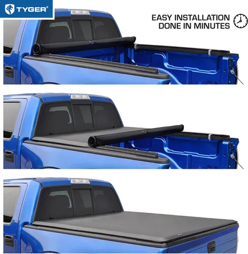 Miniatura 7 de Tyger Auto Cubierta plegable en 3 para caja de camioneta