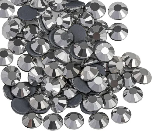 Miniatura 8 de Beadsland Hotfix - 2880 diamantes de imitación de cristal con parte trasera plana para manualidades, ropa, decoraciones de bricolaje, cristal AB
