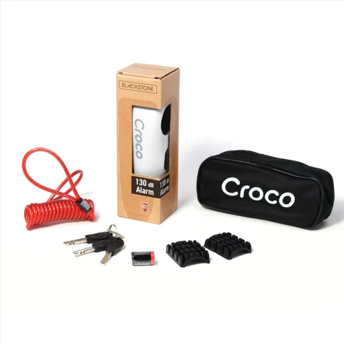 Miniatura 11 de Blackstone Bloqueo de agarre de alarma con alarma de 130 db impermeable Scooter E-Bike Motocicleta Mango de seguridad antirrobo Cerradura de agarre