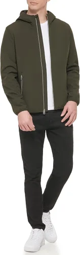Miniatura 2 de GUESS Chaqueta con capucha de manga larga Softshell para hombre