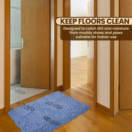 Miniatura 4 de Tapete de microfibra de alta calidad para interiores, tapete lavable de 36 x 72 pulgadas, antideslizante, impermeable, súper absorbente, tapete
