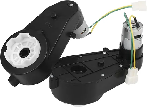 A06R 2 piezas niños paseo en coche caja de cambios 550 12V motor 40000RPM motor eléctrico con caja de cambios de alta velocidad RS550 DC Motor Match