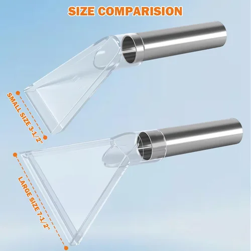 Miniatura 6 de Shop - Kit de accesorios para extractor de aspiradora con adaptadores de 2-1/2 pulgadas, 1-7/8 pulgadas y 1-1/4 pulgadas, accesorio universal