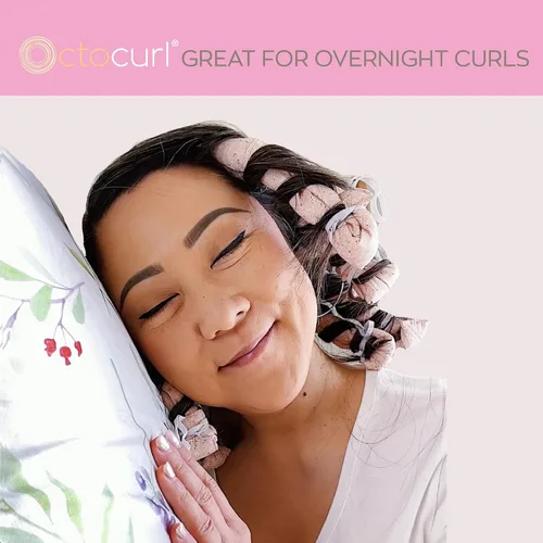 Miniatura 6 de Octocurl Funda de almohada de satén reversible en microfibra absorbente para cabello mojado Más suave que la seda Funda de almohada de satén