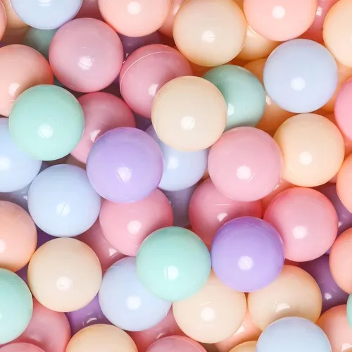 Miniatura 15 de GOGOSO Pelotas para Piscinas de Pelotas para Niños Pequeños Paquete de 50 100 200 Pelotas de Plástico con Forma sin Ftalatos sin BPA No Tóxicas