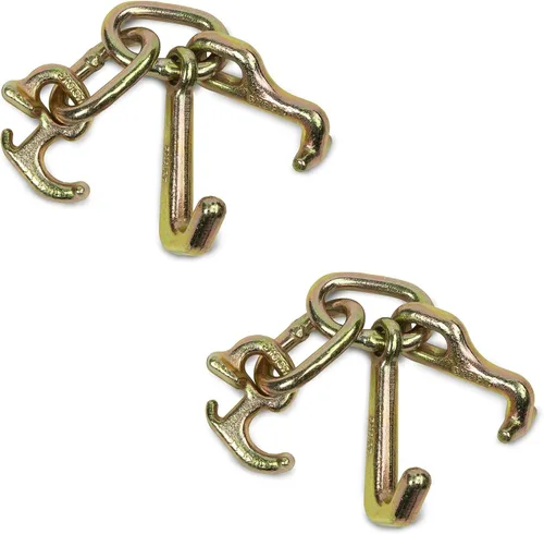 Gancho de racimo RTJ de 5/16", gancho RTJ de racimo forjado con un enlace extra agrandado para una fácil fijación, WLL: 4,800 libras, Capacidad:
