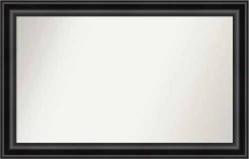 Miniatura 380 de Amanti Art Espejo personalizado, espejo de baño negro puente, espejo de pared o espejo de tocador de baño sobre el fregadero (26 x 26 pulgadas)